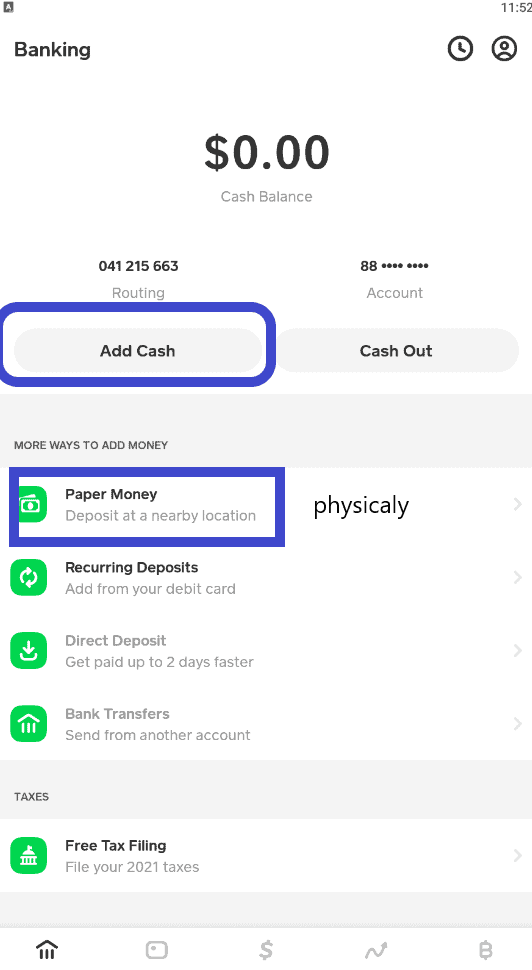 How to load cash app card