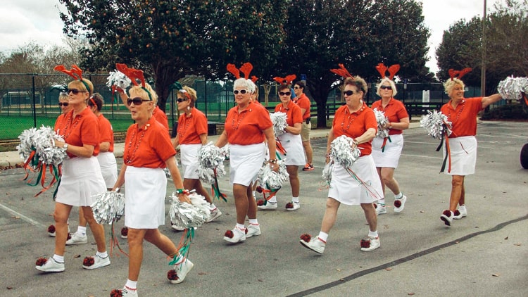 Grannies in Florida villages