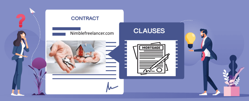 subject-to real estate clause in contract