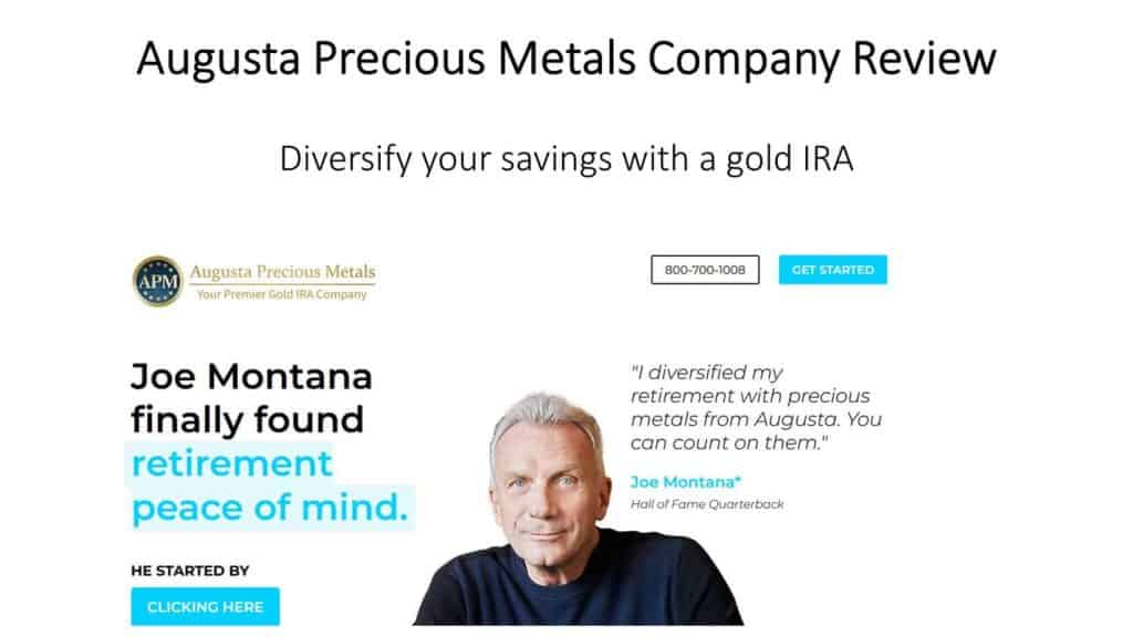 Augusta Company Homepage Screenshot