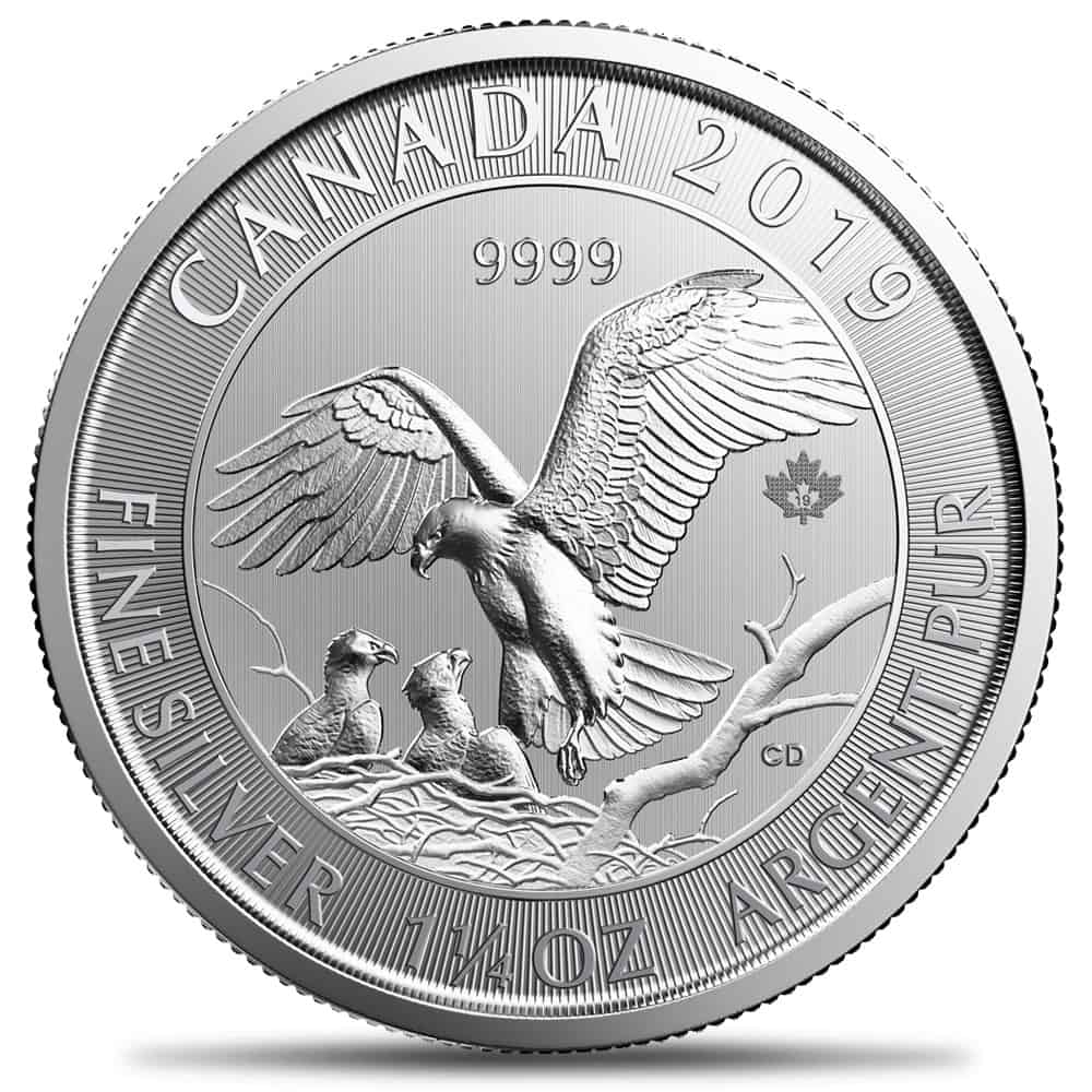 Canadian Silver Eagle with Nest Royal Mint