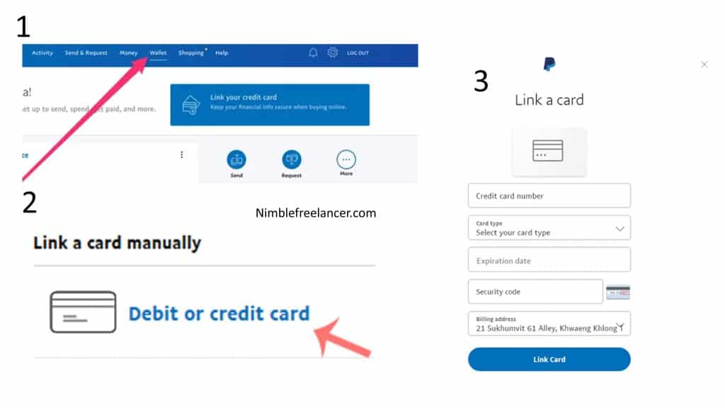 How to Add Visa Gift Card to Paypal