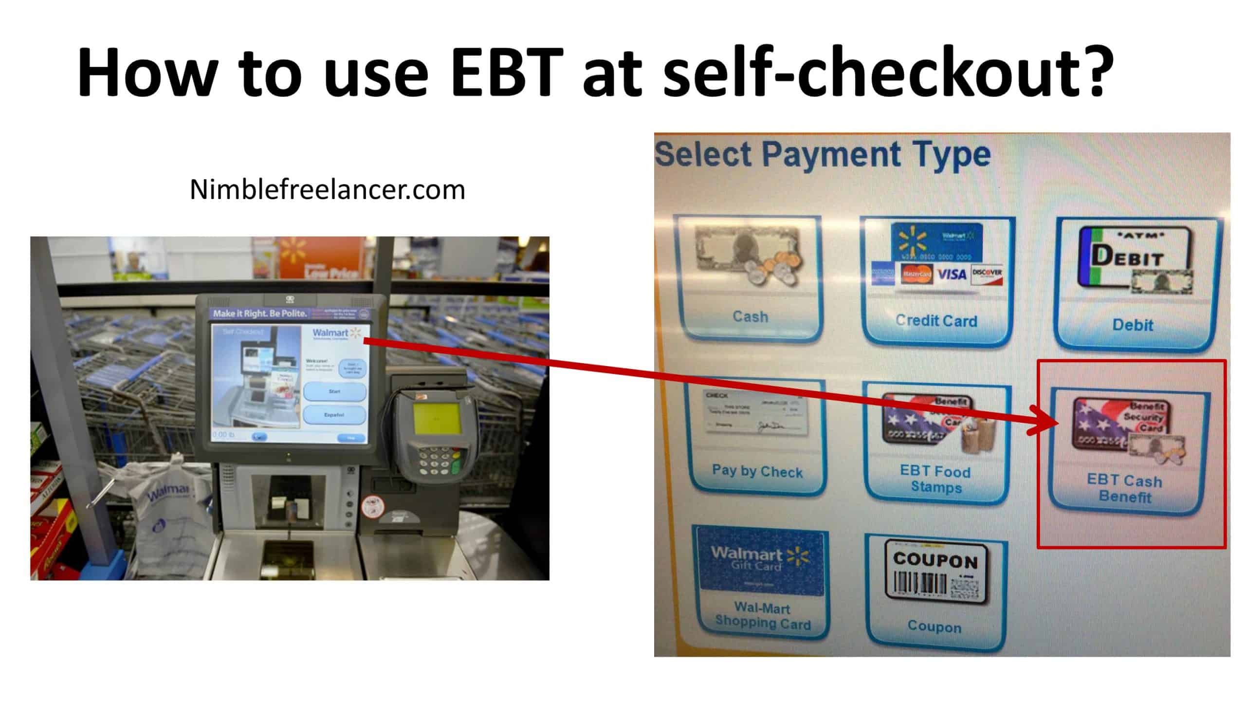How to use EBT at self-checkout